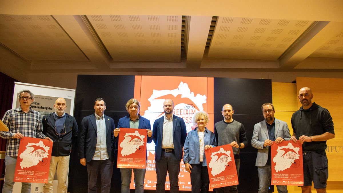 La tercera edició del projecte es va presentar ahir a la Diputació. - PONENT COOPERA
