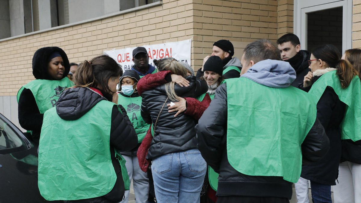 Imagen de archivo del aplazamiento de un desahucio en el municipio de Rosselló. - SEGRE