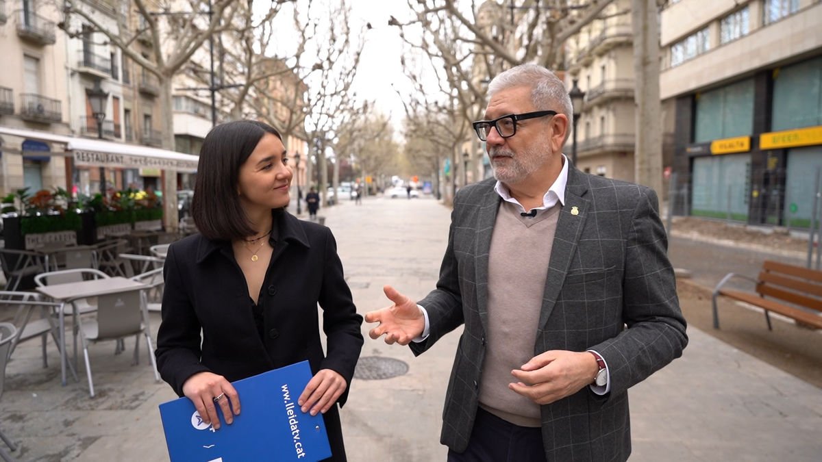 Judit Montoy conversará con el alcalde sobre Rambla Ferran. - LLEIDA TELEVISIÓ