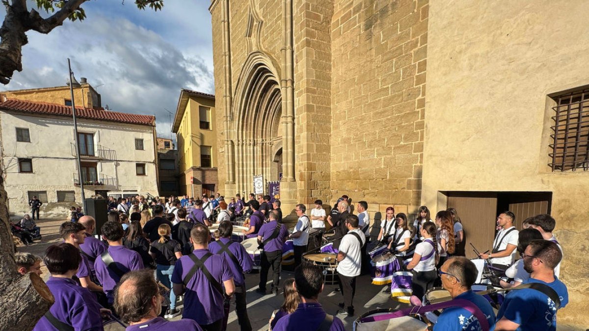 Més de 230 tambors i bombos se citen a Binèfar - AJUNTAMENT DE BINÈFAR