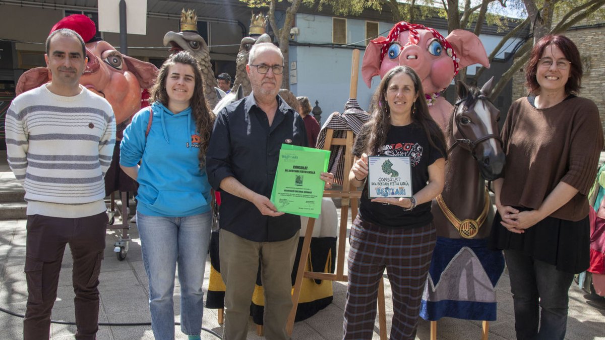El reconocimiento se entregó el sábado a mediodía. - LAIA PEDRÓS