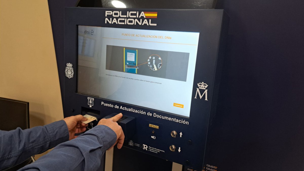 Punt d’actualització del DNI.