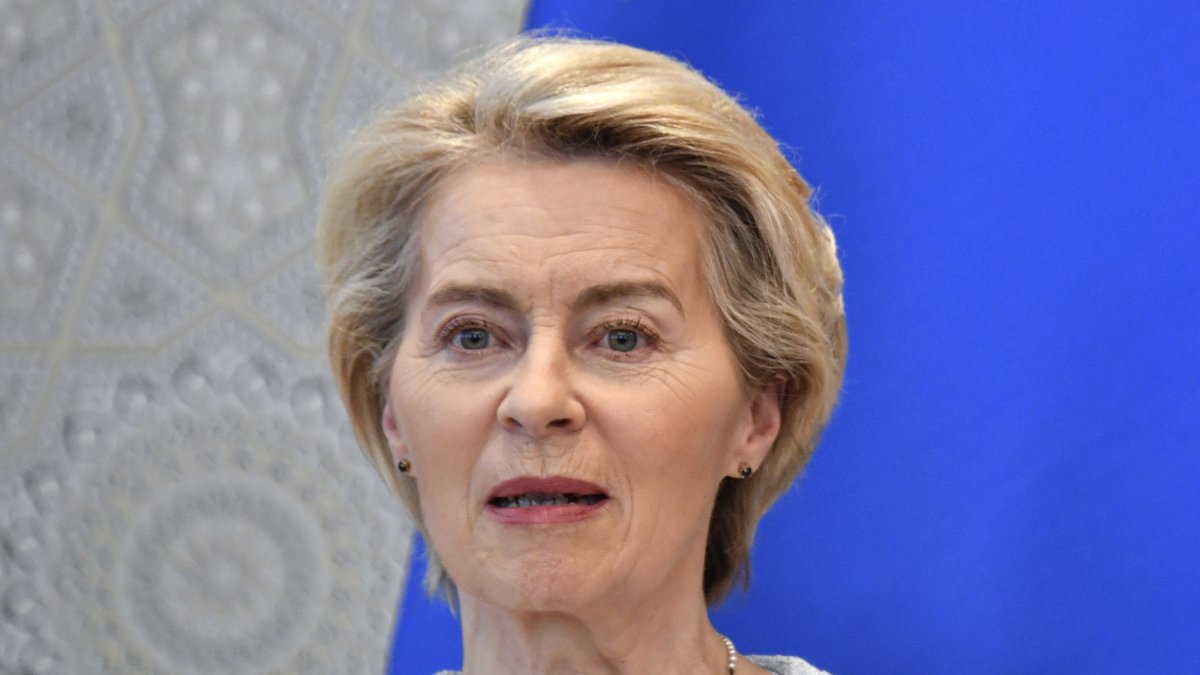 Imatge d’arxiu de la presidenta de la Comissió Europea, Ursula von der Leyen.