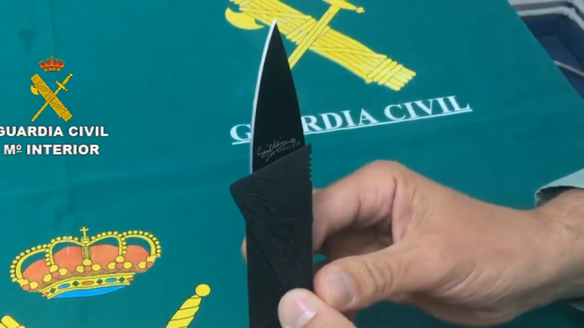 Una targeta navalla.
