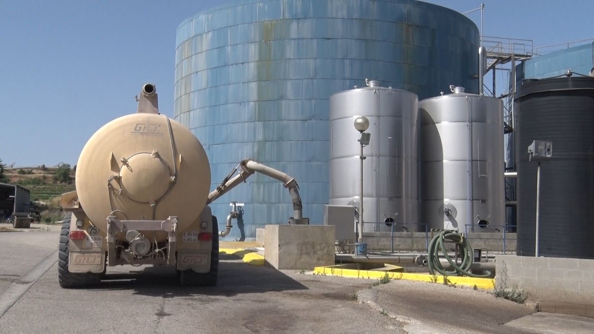 Imatge d’arxiu de la planta de Tracjusa a Juneda. - SEGRE