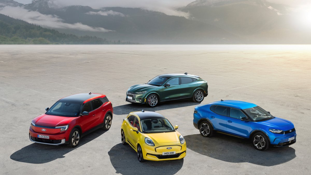 El Ford compacte Puma Gen-E, el vehicle multiactivitat E-Tourneo Courier i la furgoneta E-Transit Courier ja són de camí.