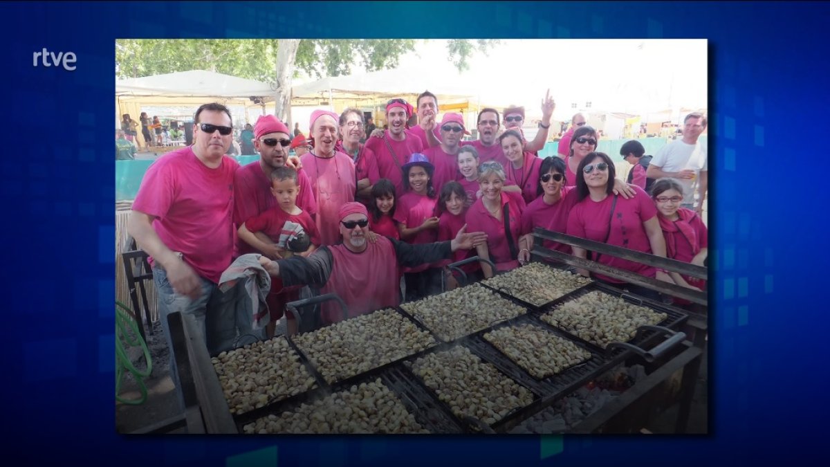 Imagen con que 'Saber y Ganar' ilustró la pregunta sobre el Aplec del Caragol. 