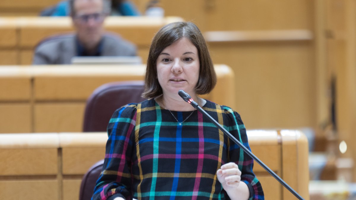La portavoz de ERC en el Senado, Sara Bailac.