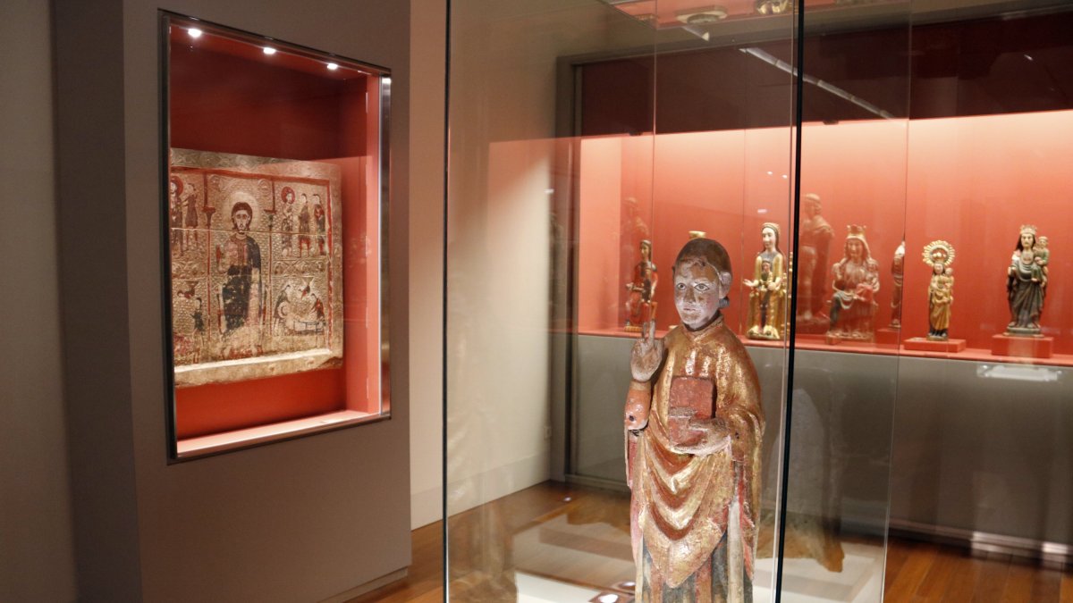 Imagen de archivo de la exposición del Museo de Barbastro.