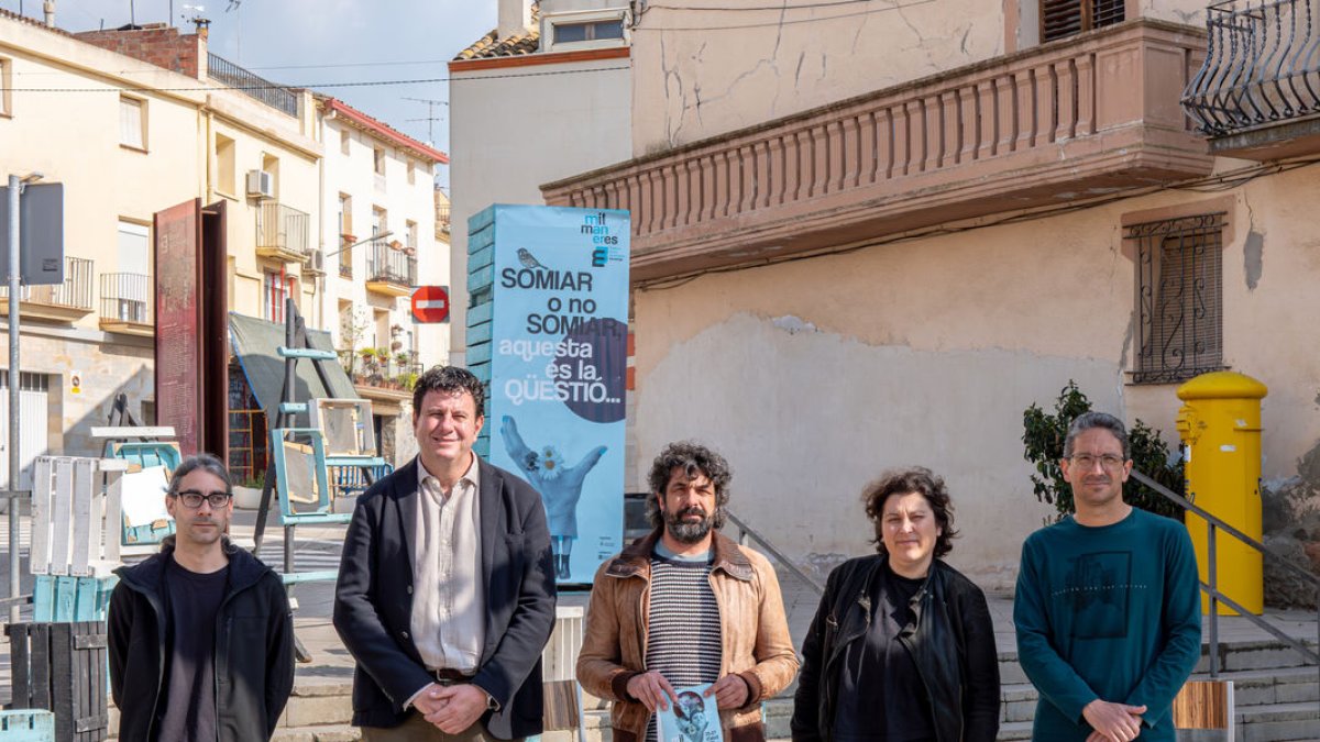 Presentación ayer en Alcoletge del festival Mil Maneres. - AGÈNCIA OMA