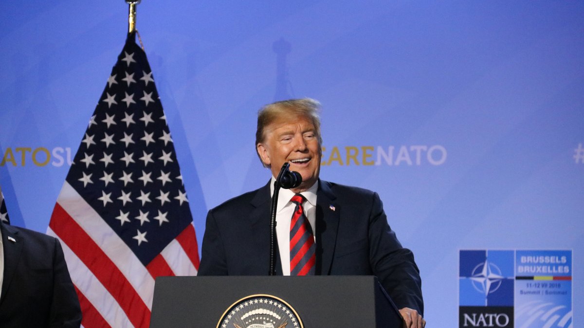 El presidente de los Estados Unidos, Donald Trump