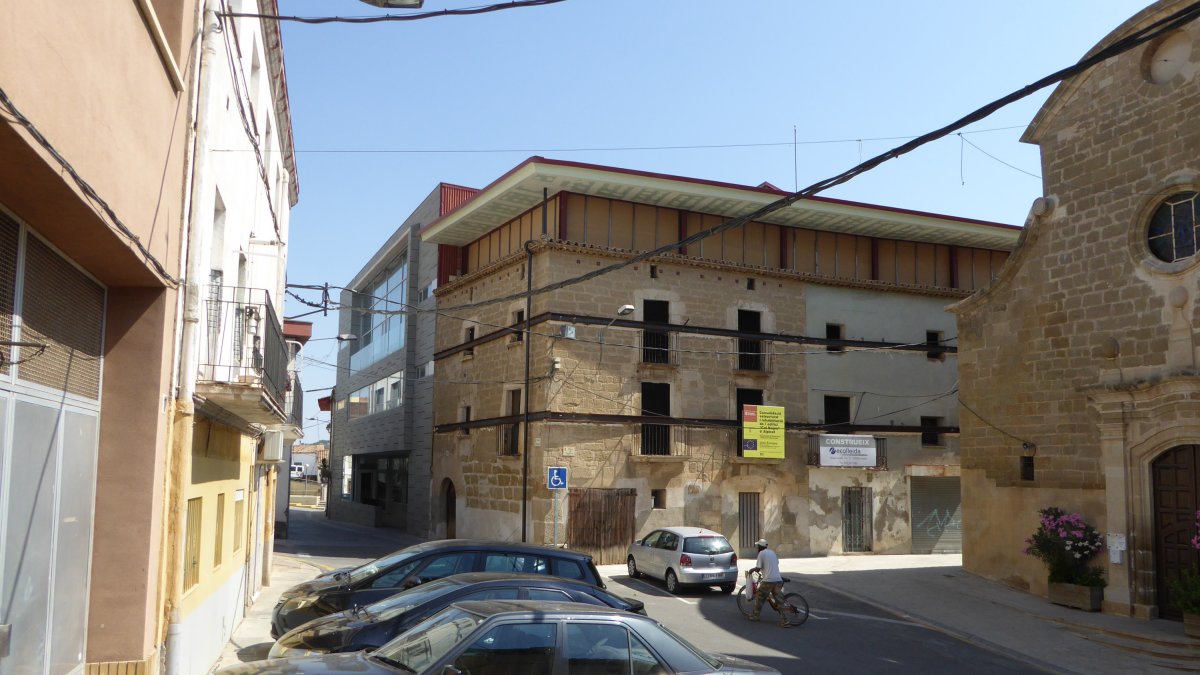 Una calle de Alpicat.