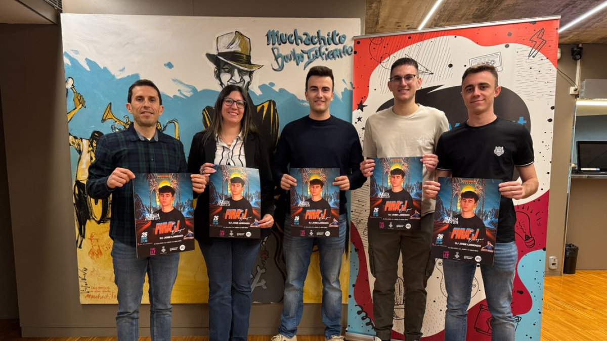 Presentación ayer de la programación de la Fira J. - PAERIA DE BALAGUER
