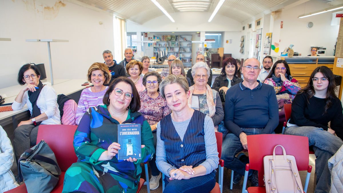 Anna Sàez presenta ‘L’enverinadora’ a Bell-lloc d’Urgell - GERARD HOYAS