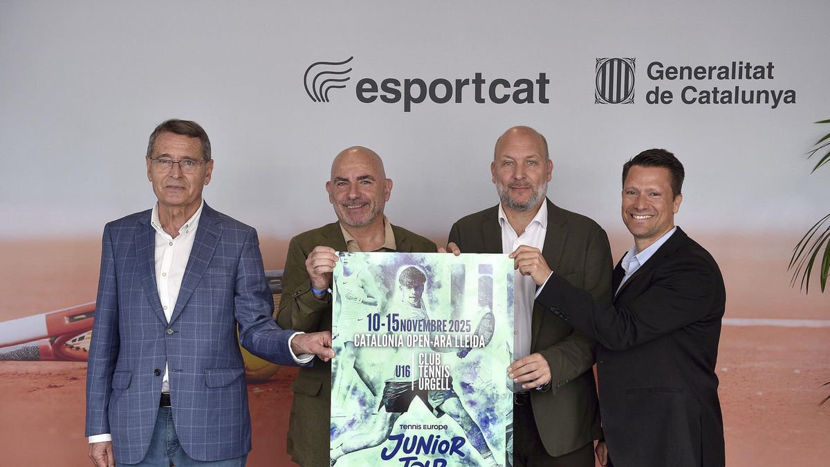 Presentación del torneo en el Trofeu Comte de Godó.