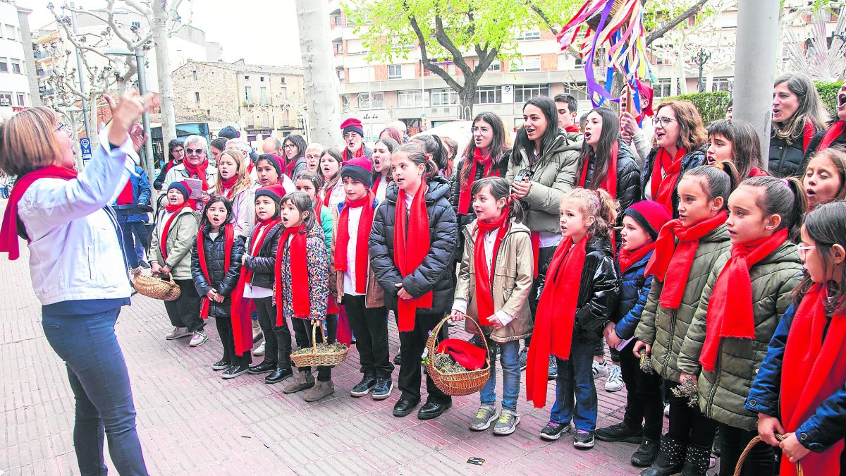 Imagen de archivo de unas Caramelles.