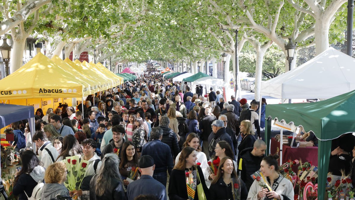 Francesc Macià y Ferran, centro neurálgico de Sant Jordi en Lleida. - AMADO FORROLLA