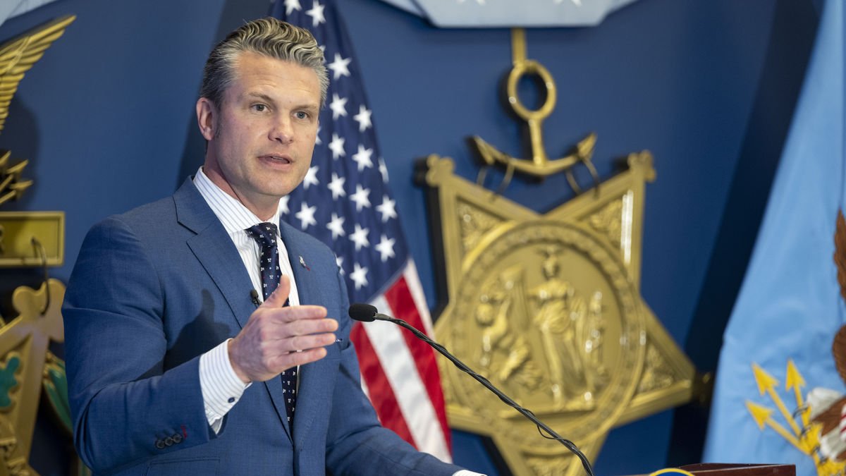 El secretari de Defensa dels EUA, Pete Hegseth. - EUROPA PRESS / CONTACTO / DOD
