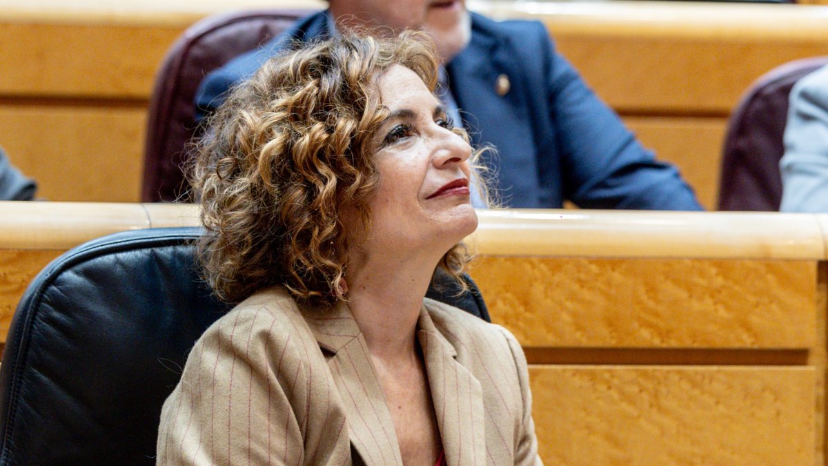 La ministra de Hacienda María Jesús Montero.