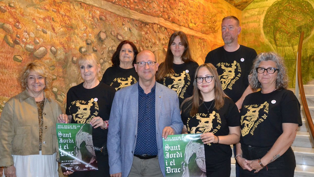 Presentació ahir de la fira medieval el proper cap de setmana. - DIPUTACIÓ DE LLEIDA