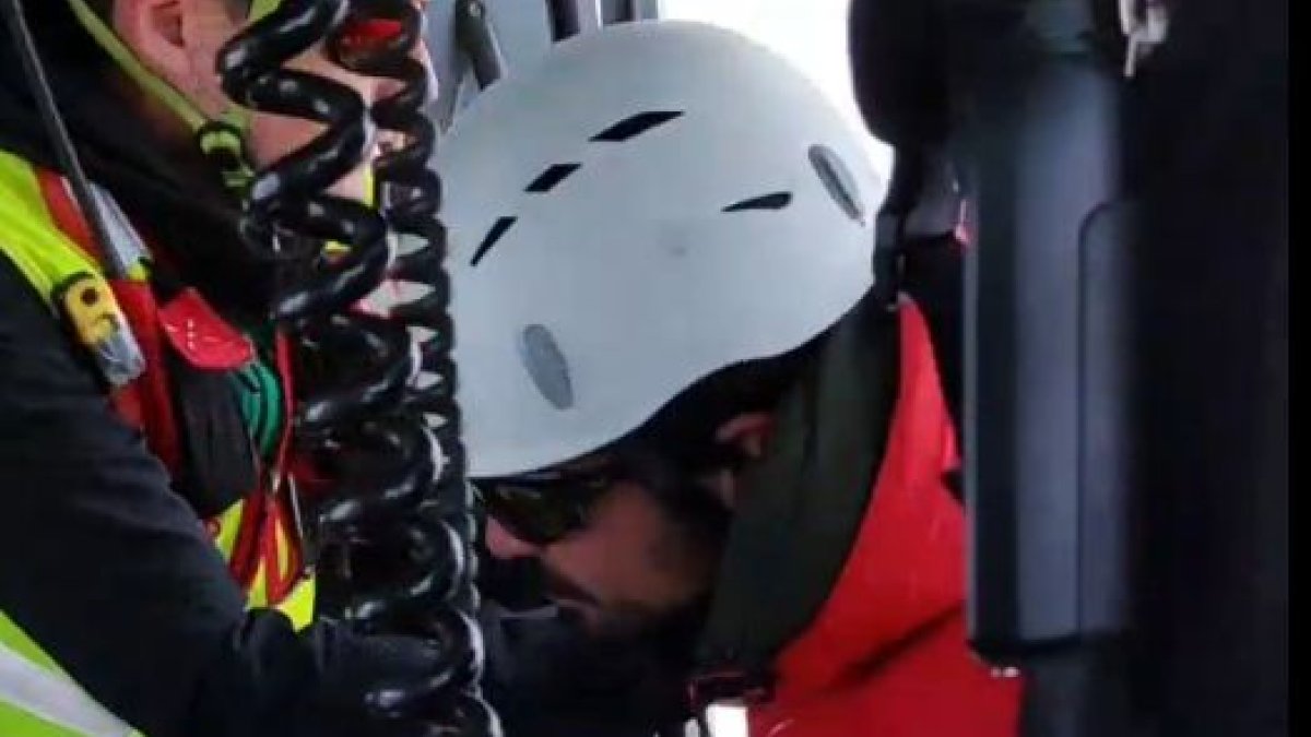 Rescatat un lleidatà en una zona d’allaus a Bielsa