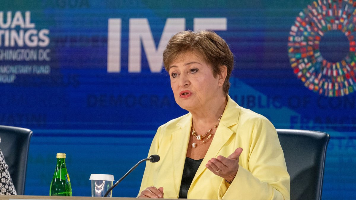 La directora del Fondo Monetario Internacional (FMI), Kristalina Georgieva. - EUROPA PRESS / CONTACTO / HU YOUSONG - ONLY FOR USE IN SPAIN