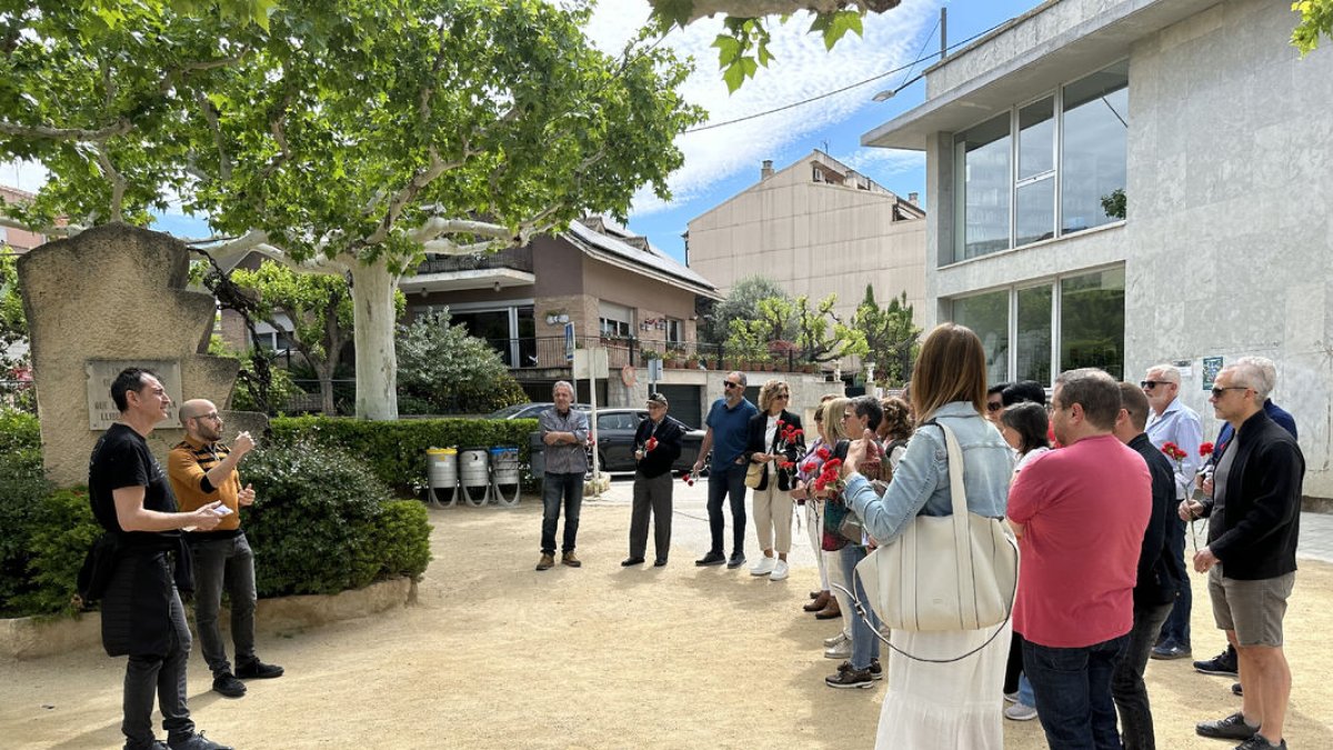 Imagen del año pasado de un homenaje a las víctimas en el Terrall. - A. L. B