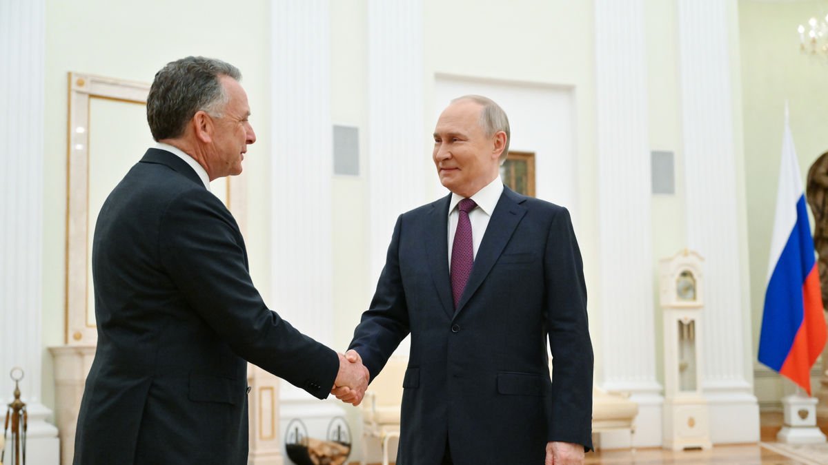 Steve Witkoff se reunió ayer con Vladímir Putin en Moscú. - EFE/EPA/KRISTINA KORMILITSYNA / SPUTNIK / KREMLIN POOL