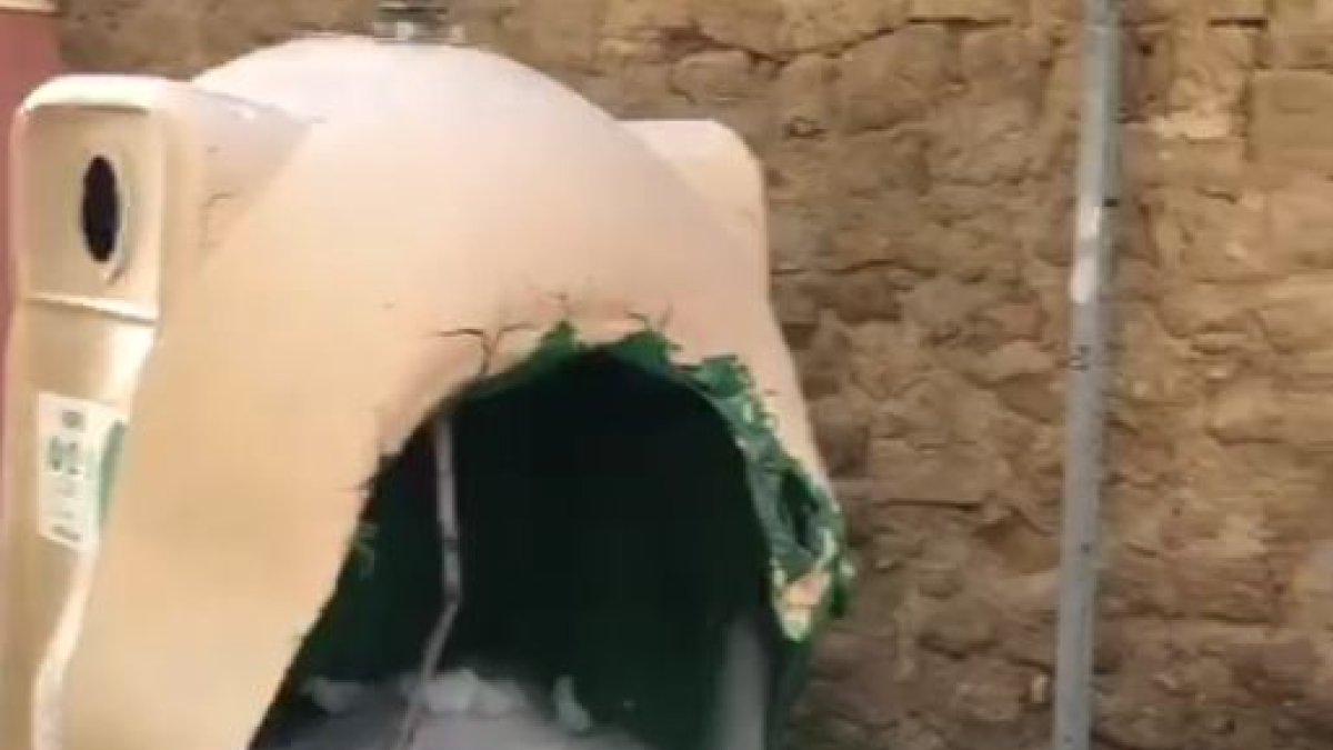 Incendi contenidors Vilavella