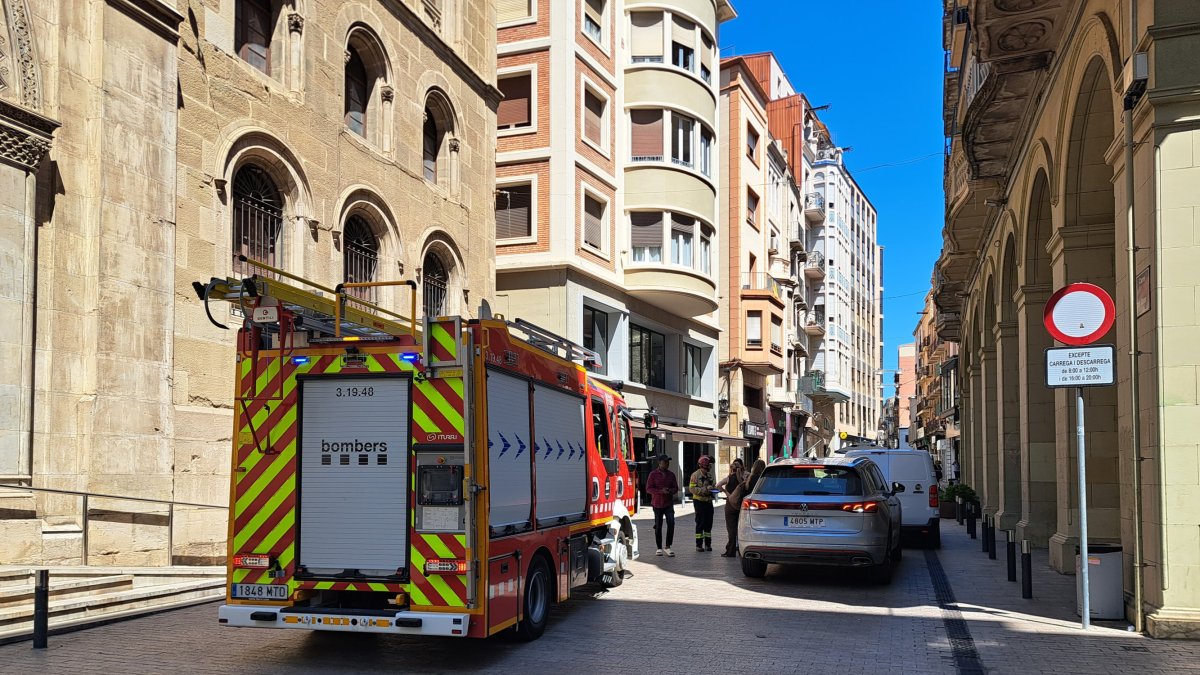 Bombers, en una operació avui a Lleida