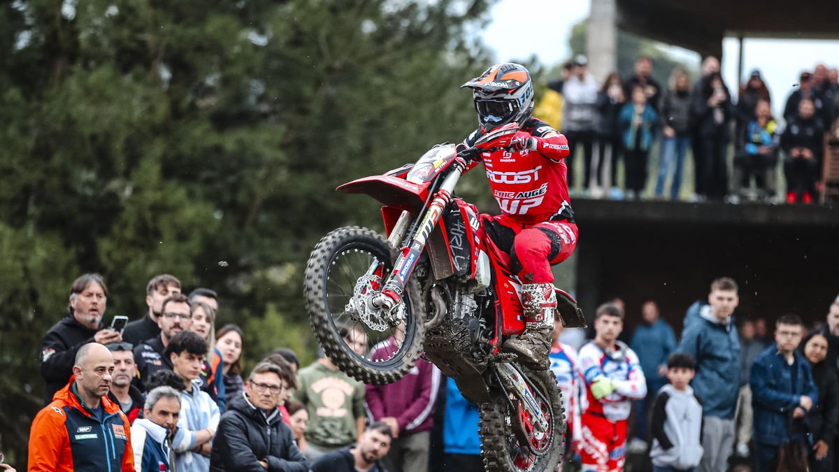 El piloto de Coll de Nargó, durante su actuación este domingo en la prueba de Gironella.