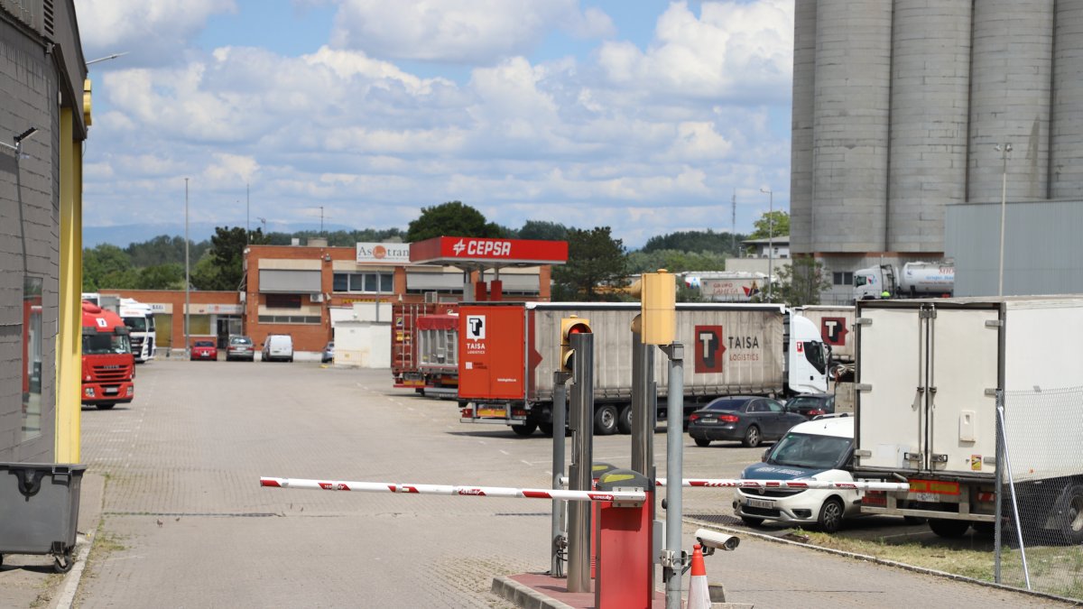 La 'ciutat del transport' al polígon industrial de Lleida.