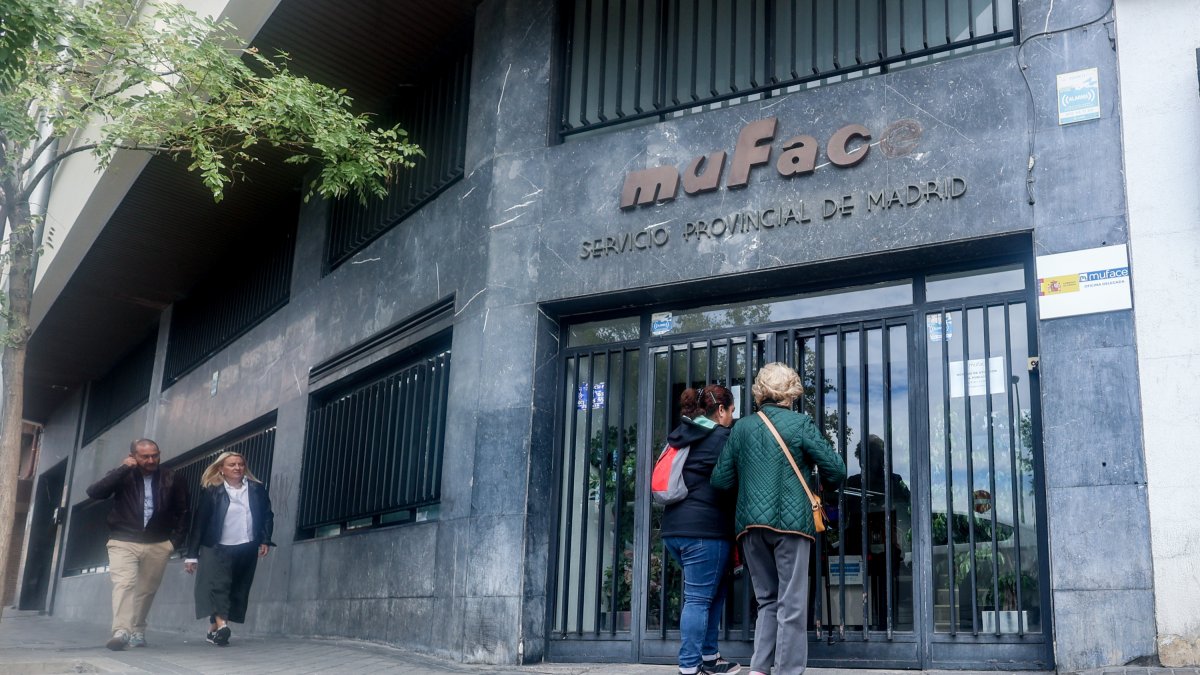 Un edificio de Muface en Madrid.