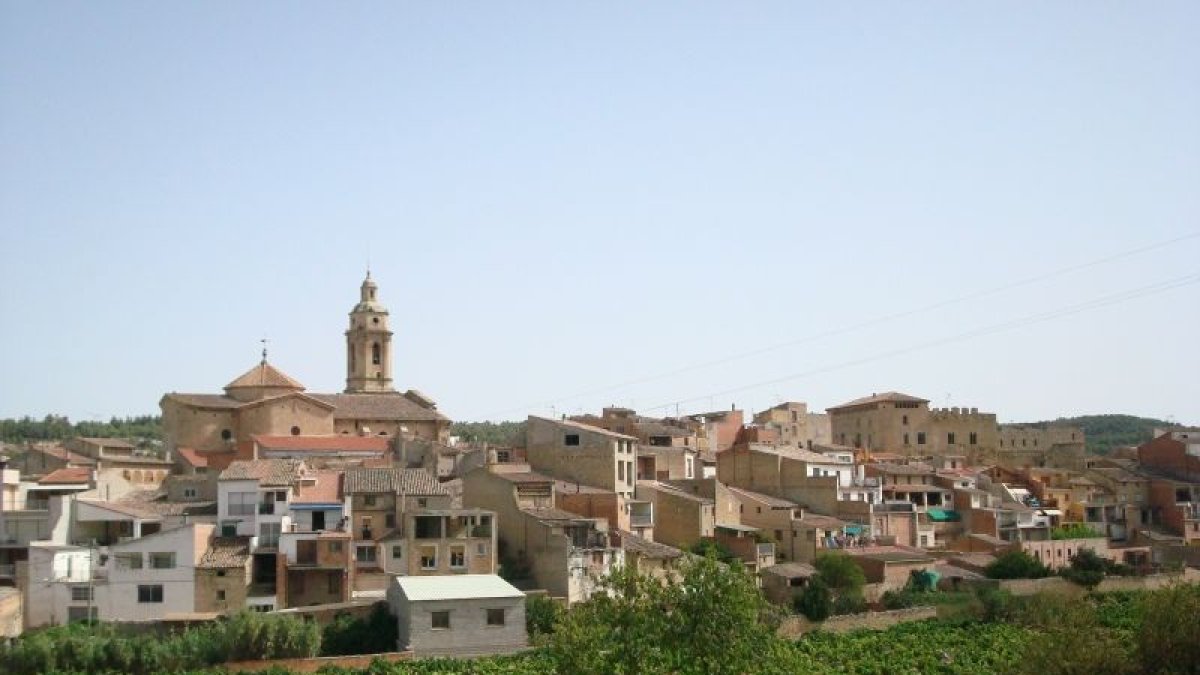Vista general de L’Espluga Calba. - AYUNTAMIENTO DE L’ESPLUGA CALBA