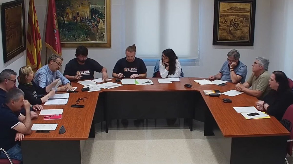 El ple celebrat dimarts passat. - AJUNTAMENT DE TORRES DE SEGRE