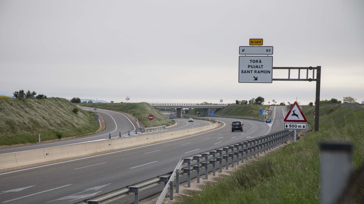 El Eix Transversal a su paso por Sant Ramon. - C.MARSIÑACH