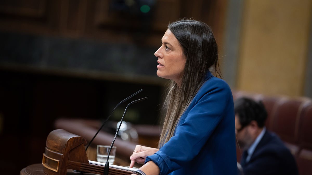 La portaveu de Junts al Congrés, Míriam Nogueras. - ACN