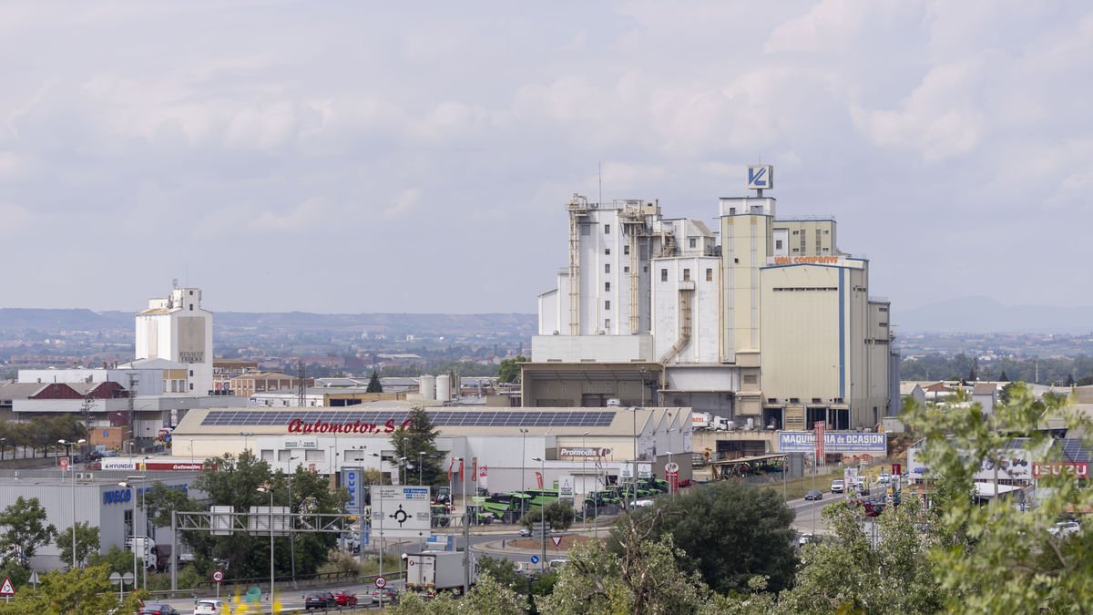 Vista del polígono industrial El Segre. - JORDI ECHEVARRIA