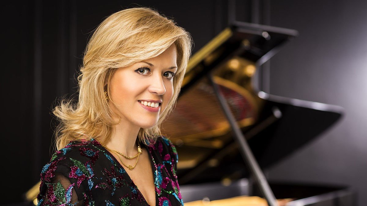 La pianista russonord-americana Olga Kern, dissabte a Lleida.