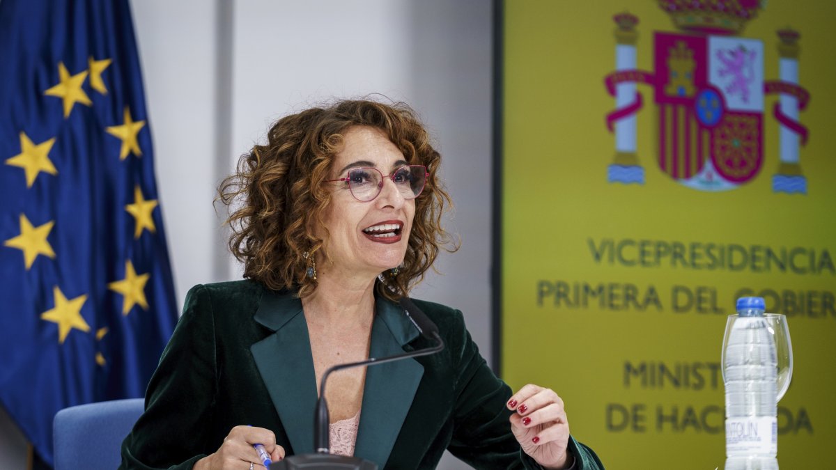María Jesús Montero, ministra de Hacienda.
