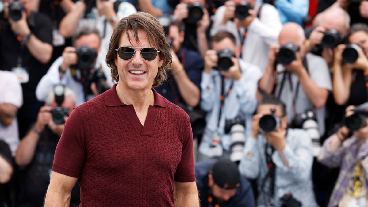 Tom Cruise va ser ahir present al festival de Canes. - EFE