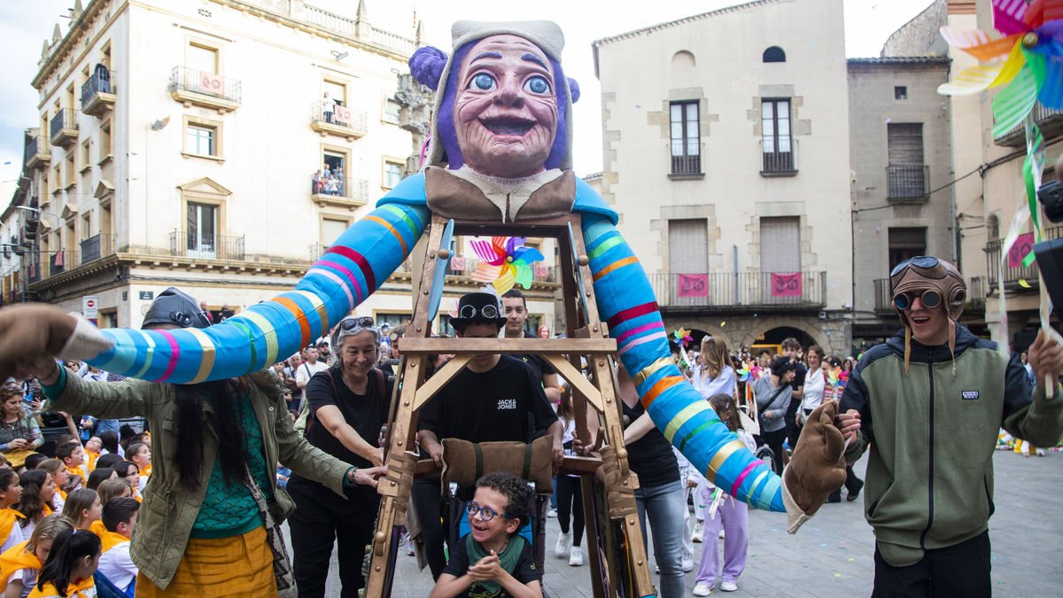 Qualsevol persona independentment de les seues capacitats pot portar la Nona. - LAIA PEDRÓS