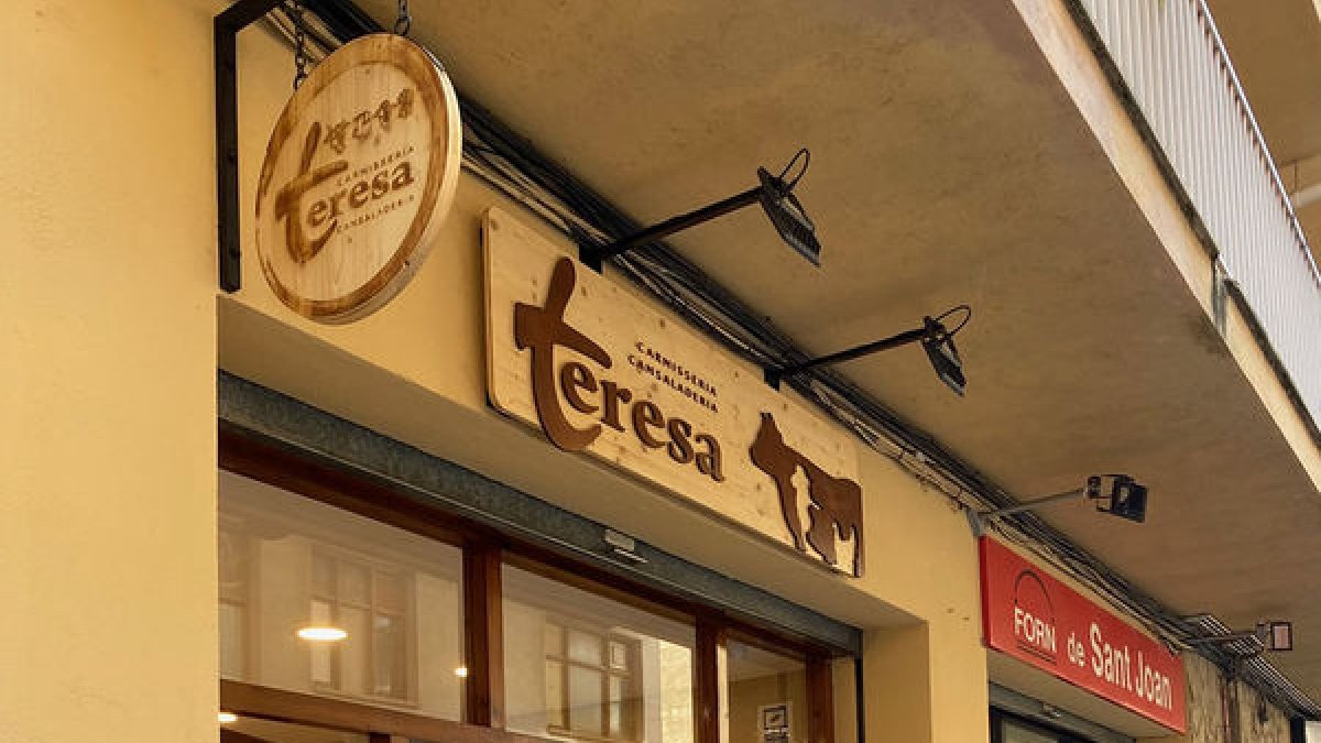 Un dels establiments de Solsona sense relleu. - A. S.
