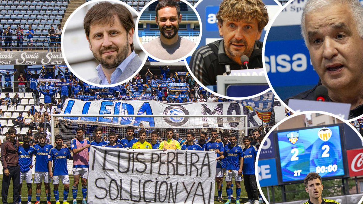 La temporada del Lleida CF: del sueño del ascenso a la pesadilla económica, las estafas y la cesión final