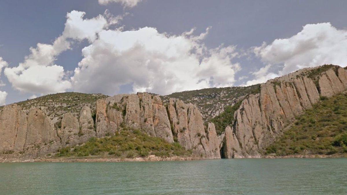 La muralla de Finestres.