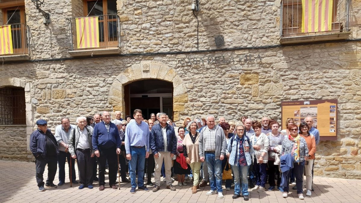 Veïns de Montmajor i Navès aquesta setmana a Àger. - AJUNTAMENT D’ÀGER