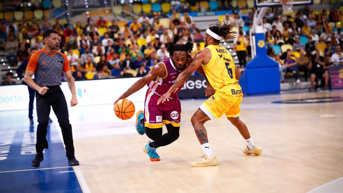 Els lleidatans van ser a prop de guanyar dijous a Las Palmas. - ACB PHOTO