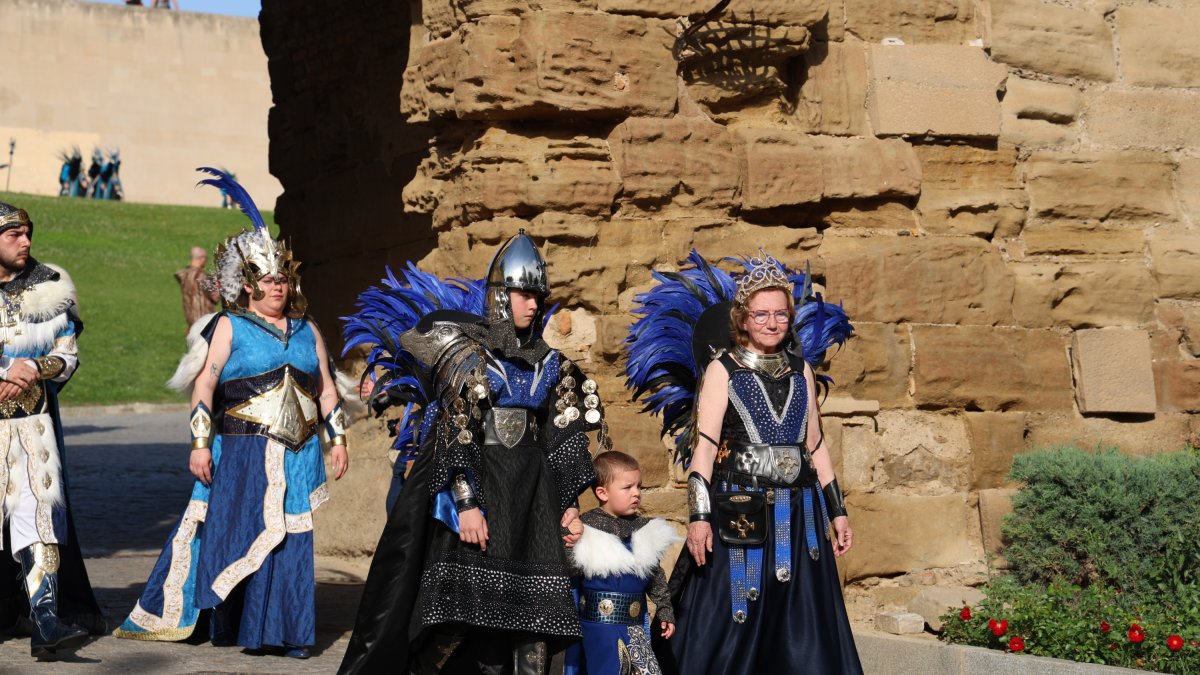 La festa tradicional de Lleida integra grans i petits