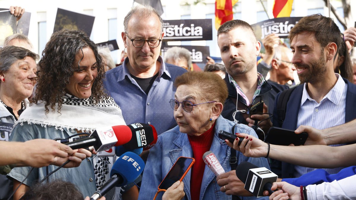 La activista de la izquierda independentista Blanca Serra. - EFE/ QUIQUE GARCÍA