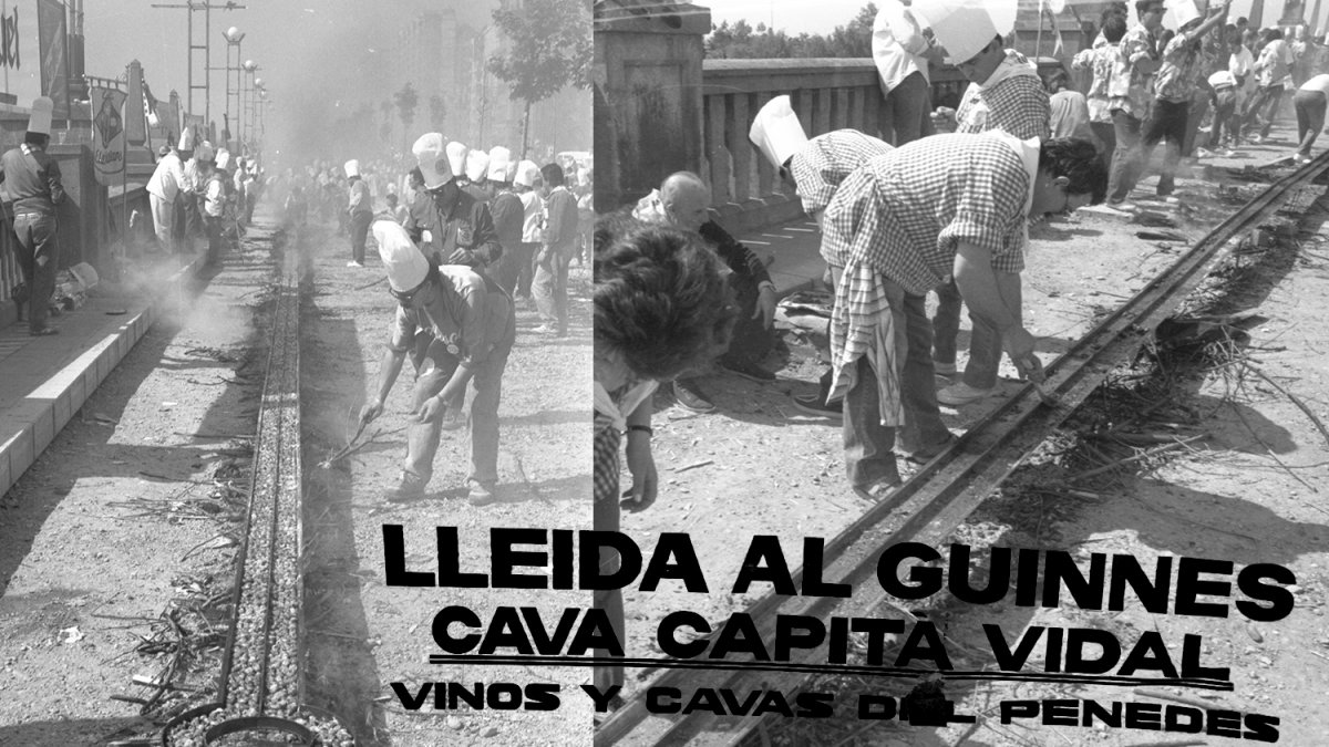Lleida, el día que inscribió su nombre en el libro Guinness.
